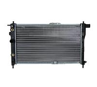 NISSENS Radiateur du moteur Module de Refroidisement Largeur de filet 378mm Longueur de filet 635mm Profondeur de filet 23mm Compatible avec DAEWOO CIELO A trois volumes 616521