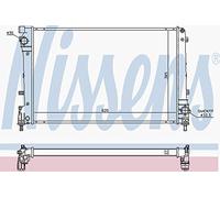 NISSENS Radiateur du moteur Module de Refroidisement Largeur de filet 396mm Longueur de filet 620mm Profondeur de filet 26mm pour ABARTH 500/595 / 695 3/5 portes (312) 617863