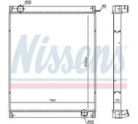 NISSENS Radiateur du moteur pour RENAULT TRUCKS ILIADE pour IRISBUS EUROCLASS