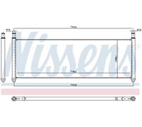 NISSENS Radiateur,Refroidisseur D'Eau Radiateur de pour Tesla Modèle X 100D AWD