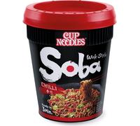 Nissin Cup Noodles Soba Chili Wok Style Nouilles instantanées 92g