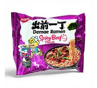 NISSIN Demae Ramen Nouilles instantanées saveur bœuf épicé 30 x 100 g