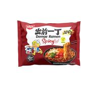 Nissin Demae Ramen Nouilles Saveur épicée, 100 g - lot de 10