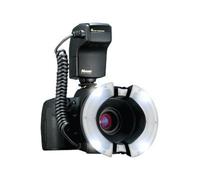 Nissin MF 18 - Flash annulaire (macro) - 16 (m) - pour Nikon D300, D3000, D3100, D3200, D3s, D3X, D4, D5000, D5100, D60, D700, D7000, D800, D90