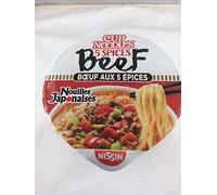 Nissin Nissin Nouilles Japonaises Boeuf 5 Epices Cups 64 G