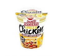 NISSIN nouilles instantanées en cup poulet au gingembre 8 x 63 g boîte