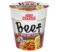 NISSIN Nouilles instantanées saveur bœuf 5 épices 64 g