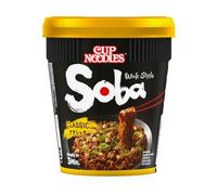 Nissin Cup Noodles Soba Classic Wok Style plat de nouilles instantané 90g