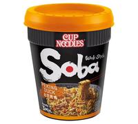 NISSIN Nouilles instantanées Soba saveur canard laqué 8 x 87 g