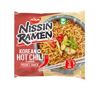 Nissin Nouilles Ramen Saveur Piment Fort Coréen - Lot de 10 x 65,2 g