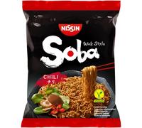 NISSIN - Nouilles soba instantanées saveur chili 110 g