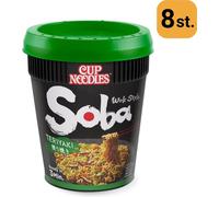 NISSIN Nouilles soba instantanées saveur teriyaki - 8 x 90 g