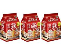 Nissin Raoh Ramen Japonais Instantané Soupe Sauce Soja Classique - 9 Portions (3 x 3)