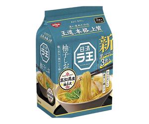 Nissin RAOH Ramen Saveur Yuzu & Sel - Pack 3 portions - 279 g