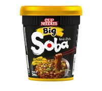 NISSIN - Soba Big Cup - Classic - 1 carton de 6 cups de 113g