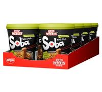 NISSIN SOBA CUP -Nouilles saveur PAD THAI 89G- Carton de 8 cups