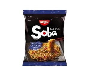 Nissin Soba Nouilles Yakitori Poulet Sachet 110g