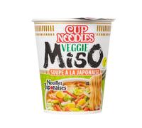 NISSIN - Soupe Japonaise Instantanée Savoureuse, Nouilles Délicates et Parfumées (Cup 67g) - Le Lot De 4