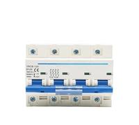 NISZA Disjoncteur MCB 4P AC 400V, 1 pièce, Micro Interrupteur Principal Courbe D, Interrupteur Principal 80A 100A 125A YRCB-125 (Color : 80A, Size : 4P-38)