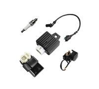 Nisza Regulateur Redresseur Tension Bobine D'allumage AC CDI, Relais, Régulateur De Tension, Bougies D'allumage pour Moteur pour GY6 150cc Spiderbox 150R, Scooter Et Cyclomoteur