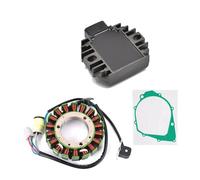 Nisza Regulateur Redresseur Tension pour YFM400 YFM 400 F FW FP FPT Big Bear 400 4WD Bobine De Stator De Moteur Professionnel + Redresseur De Régulateur De Tension avec Joint