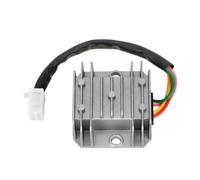 Nisza Regulateur Redresseur Tension Régulateur De Tension 4 Fils 4 Broches 12 V, Stabilisateur De Courant pour Moto, Redresseur De Courant pour Scooter ATV pour 150-250 CC, Universel