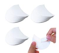 NITAIUN 150 Pcs Bouclier d'Ombres à Paupières Protecteurs Fard à Paupières Maquillage Disposable Non-Woven Eye Patch pour Prévenir les Extensions de Cils Résidu de Teinture et de Maquillage(150 Pcs)