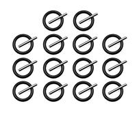 NITAIUN 28 Pièces Bague et joint pour clé choc, O Ring, Lot goupilles & Joints pour Douilles 1/2", Boulonneuse a Choc Accessoires, Douilles à Chocs Accessoires (14 Paires) (14 Paires)