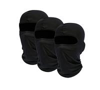 NITAIUN 3 Pcs Cagoule Masque Visage Multifonction pour Ski Moto Vélo Cyclisme Escalade Chasse Camping et Autres Sports Respirant Léger Protection Contre Les UV et la Poussière Unisexe (3 Pcs)