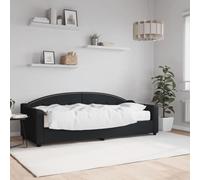 NITCA Canapé Convertible avec Matelas Canapé lit Banquette lit clic clac 2 Places Convertible bz convertible-Noir-80 x 200 cm-avec Matelas