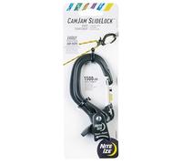 Nite Ize CamJam SlideLock Tendeur de corde - Dispose d'un verrou à tirer pour serrer et d'un levier à dégagement rapide - Limite de charge de travail de 226,8 kg et résistance à la rupture de 680,4 kg