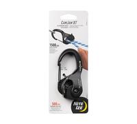 Nite Ize Mécanisme de fixation de caméra CamJam XT – Aluminium avec mousqueton – Noir