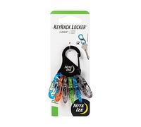 Mousqueton pour clé NITE Ize KLKP-01-R3 noir, turquoise, orange, gris, vert 1 pc(s)