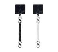 Nite Ize Système d'ancrage pour smartphone MicroLock – Attache et ancre d'attelage Noir