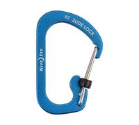 Mousqueton SlideLock Carabiner 3 Aluminum Nite Ize - Blue