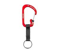 Nite Ize CSLAW3-10-R6 Porte-clés avec mousqueton et sangle Rouge Taille standard