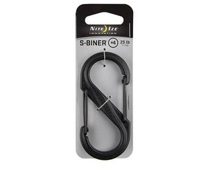 NITE Ize Doppelkarabiner S-Binner Gr.4, noir NI-SBP4-03-01BG S-Biner Gr 4