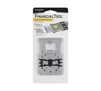 Nite Ize Financial Tool Portefeuille de blocage RFID Outil financier Portefeuille de blocage RFID - Acier, N/A