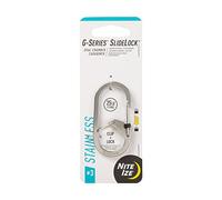 Nite Ize G-Series SlideLock Mousqueton à Double Chambre en Acier Inoxydable #3