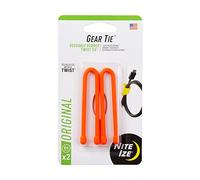 Nite Ize Gear TIE 6" Bright Orange 2PK