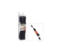 Nite Ize Gear Tie Propack - 12"" Black 12 Pack