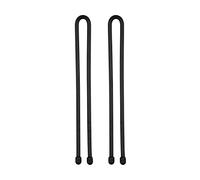 Nite Ize Attaches torsadées en caoutchouc GT12-01-2R3 – Lot de 2, 30,5 cm, noir, États-Unis