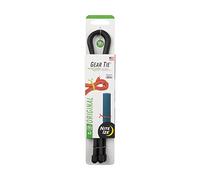 Nite Ize GT18-2PK-01 Lot de 2 Attaches torsadées réutilisables en Caoutchouc Noir 45,7 cm