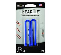 Nite Ize GT62PK03 Gear Tie Bleu 2 pièces 6"