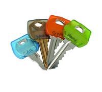 Nite Ize Protections de clés IdentiKey NI-KID-A1-4R7 Lot de 4 multicolore