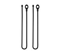 Nite Ize, Inc. GLL24-01-2R3 Nite Ize Gear Loopable Lot de 2 attaches torsadées en caoutchouc réutilisable 61 cm Noir 61 cm