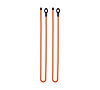 Nite Ize, Inc. GLS18-31-2R3 Nite IZE Gear Loopable, boucle intégrée robuste en caoutchouc réutilisable, 45,7 cm, orange vif, lot de 2, fabriqué aux États-Unis, 45,7 cm, jaune fluo