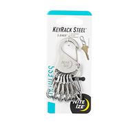 Nite Ize KRS-03-11 9001211 Clip porte-clés, taille 1, unisexe, adulte, argenté/acier inoxydable