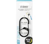 NITE Ize Mousqueton pour clé NI-GS3-01-R6 noir 1 pc(s)