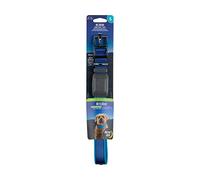 Nite Ize NiteDog Collier Lumineux à Del Rechargeable, Rechargeable par USB avec Boucle en métal, résistant à l'eau, Taille S, Bleu